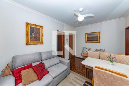 Sala de apartamento à venda com 2 quartos, 65m² em Nova Suíça, Belo Horizonte