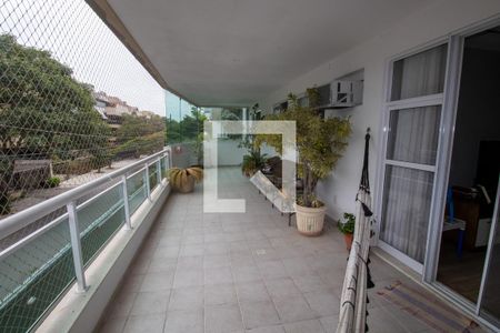 Varanda de apartamento à venda com 3 quartos, 127m² em Recreio dos Bandeirantes, Rio de Janeiro