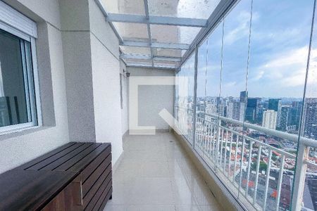 Varanda de apartamento à venda com 2 quartos, 77m² em Pinheiros, São Paulo