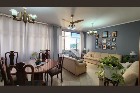 Sala de apartamento para alugar com 3 quartos, 140m² em José Menino, Santos