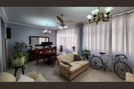 Sala de apartamento para alugar com 3 quartos, 140m² em José Menino, Santos