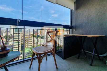 Varanda Quarto de apartamento à venda com 1 quarto, 25m² em Vila Mariana, São Paulo