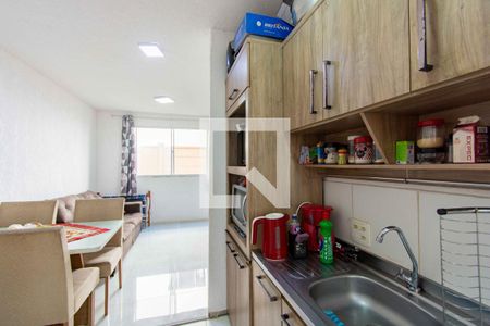 Sala/Cozinha de apartamento para alugar com 2 quartos, 41m² em Mato Grande, Canoas