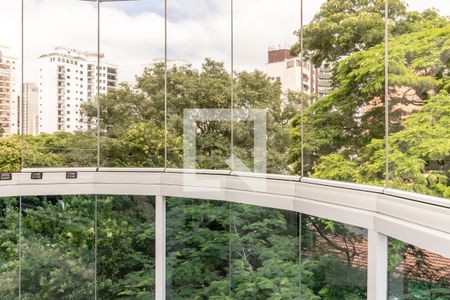 Varanda de apartamento à venda com 3 quartos, 195m² em Indianópolis, São Paulo