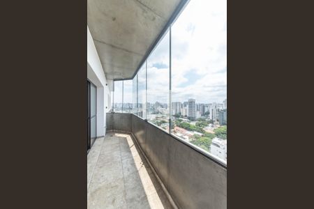 Varanda de apartamento para alugar com 4 quartos, 275m² em Brooklin Novo, São Paulo