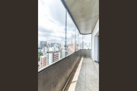 Varanda de apartamento para alugar com 4 quartos, 275m² em Brooklin Novo, São Paulo