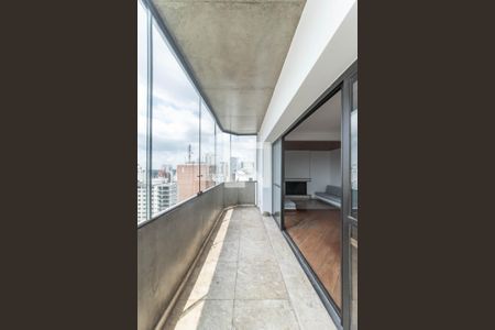 Varanda de apartamento para alugar com 4 quartos, 275m² em Brooklin Novo, São Paulo