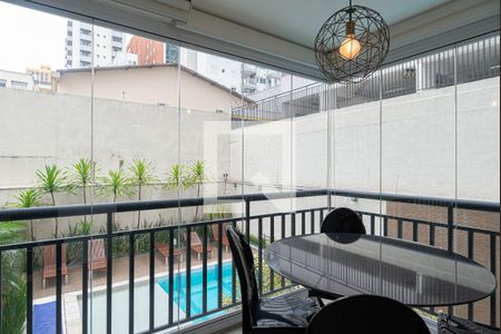 Varanda da Sala de apartamento à venda com 2 quartos, 67m² em Bela Vista, São Paulo