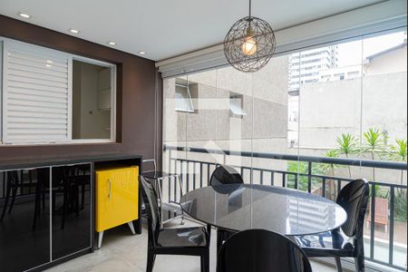 Varanda da Sala de apartamento à venda com 2 quartos, 67m² em Bela Vista, São Paulo