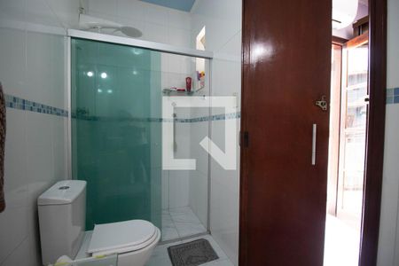 Banheiro Quarto 1 suíte de casa à venda com 3 quartos, 162m² em Campestre, Santo André