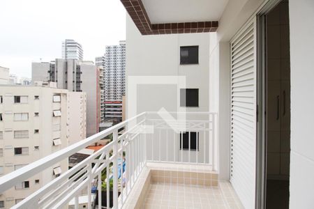 Varanda da Suíte de apartamento à venda com 1 quarto, 42m² em Itaim Bibi, São Paulo