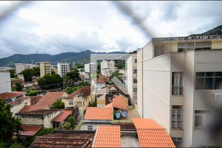 Vista da Sala de apartamento à venda com 2 quartos, 75m² em Grajaú, Rio de Janeiro