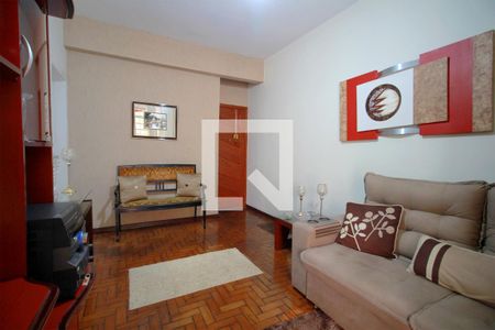 Sala de apartamento à venda com 3 quartos, 130m² em Horto, Belo Horizonte