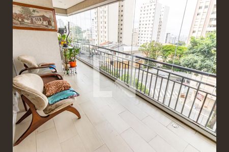 Varanda de apartamento à venda com 3 quartos, 110m² em Parque da Mooca, São Paulo