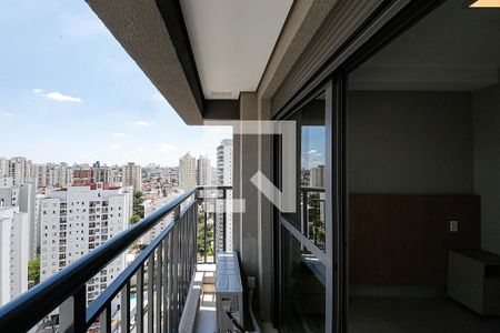 Varanda do Quarto de apartamento à venda com 1 quarto, 31m² em Vila Prudente, São Paulo