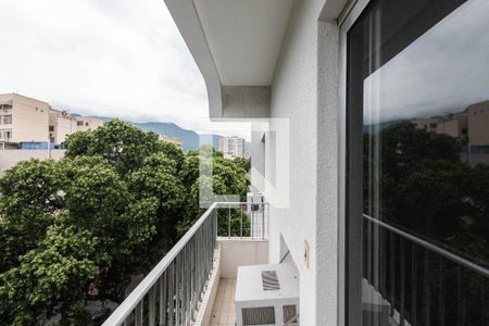 Varanda da Suíte de apartamento à venda com 3 quartos, 112m² em Maracanã, Rio de Janeiro