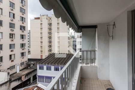 Varanda da Sala de apartamento à venda com 3 quartos, 112m² em Maracanã, Rio de Janeiro