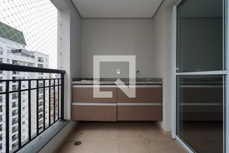 Varanda da Sala de apartamento à venda com 2 quartos, 70m² em Jardim Parque Morumbi, São Paulo