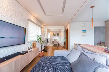 Sala de casa à venda com 3 quartos, 141m² em Vila Eldizia, Santo André