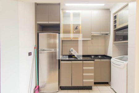 Sala/Cozinha de apartamento para alugar com 1 quarto, 28m² em Prado Velho, Curitiba