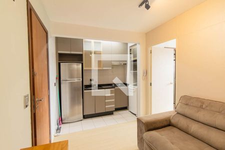 Sala/Cozinha de apartamento para alugar com 1 quarto, 28m² em Prado Velho, Curitiba