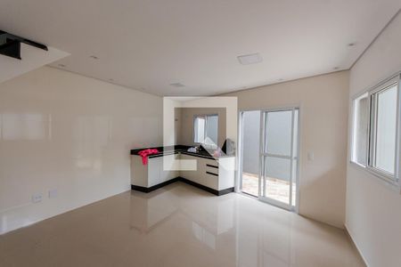 Sala/Cozinha de casa à venda com 2 quartos, 95m² em Utinga, Santo André