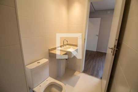 Banheiro da Suíte 1 de apartamento à venda com 3 quartos, 134m² em Vila Gertrudes, São Paulo