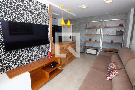 Sala de apartamento à venda com 1 quarto, 50m² em Morumbi, São Paulo