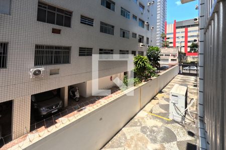 Vista da Sala de apartamento para alugar com 2 quartos, 105m² em Vila Matias, Santos