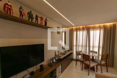 Sala de apartamento à venda com 2 quartos, 60m² em Planalto, Belo Horizonte