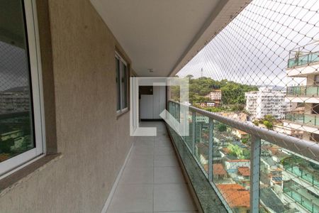 Varanda da Sala de apartamento à venda com 4 quartos, 194m² em Santa Rosa, Niterói