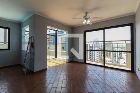 Sala de apartamento para alugar com 4 quartos, 134m² em Indianópolis, São Paulo