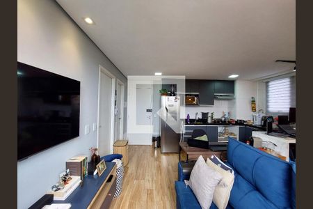 Sala de apartamento à venda com 1 quarto, 34m² em Jurubatuba, São Paulo