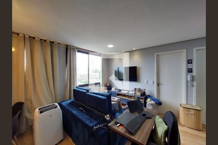 Sala de apartamento à venda com 1 quarto, 34m² em Jurubatuba, São Paulo