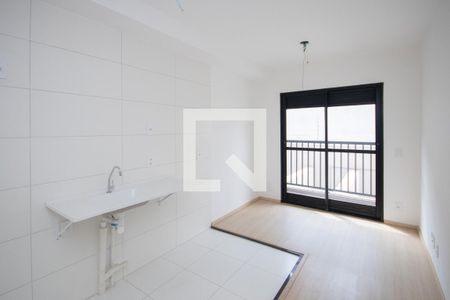 Sala e Cozinha  de apartamento para alugar com 1 quarto, 28m² em Tucuruvi, São Paulo