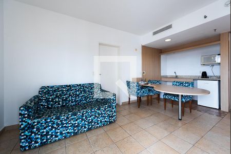 Sala de apartamento para alugar com 2 quartos, 120m² em Boqueirão, Santos