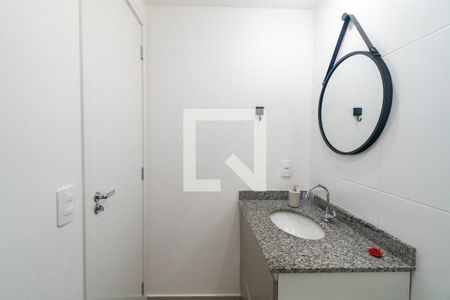 Banheiro de apartamento à venda com 1 quarto, 34m² em Vila Clementino, São Paulo