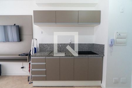 Sala/Cozinha de apartamento à venda com 1 quarto, 34m² em Vila Clementino, São Paulo