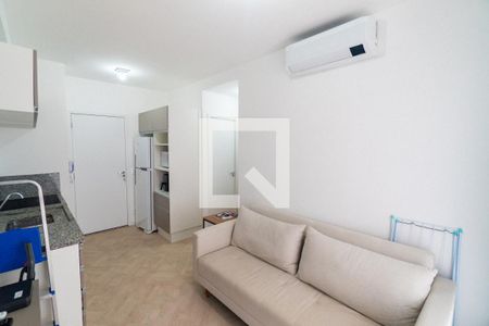 Sala/Cozinha de apartamento à venda com 1 quarto, 34m² em Vila Clementino, São Paulo