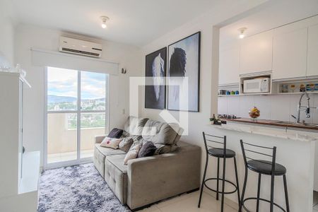 Sala de apartamento à venda com 2 quartos, 60m² em Teresópolis, Porto Alegre