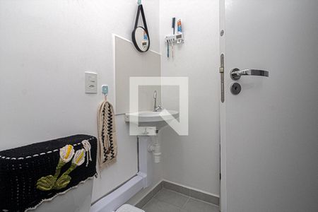 banheiro social de apartamento à venda com 1 quarto, 32m² em Sacomã, São Paulo