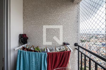 sacada e área de serviço de apartamento à venda com 1 quarto, 32m² em Sacomã, São Paulo