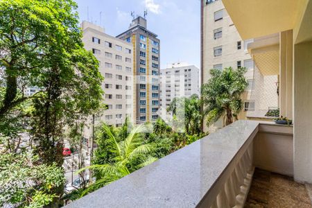 Varanda de apartamento à venda com 3 quartos, 170m² em Paraíso, São Paulo