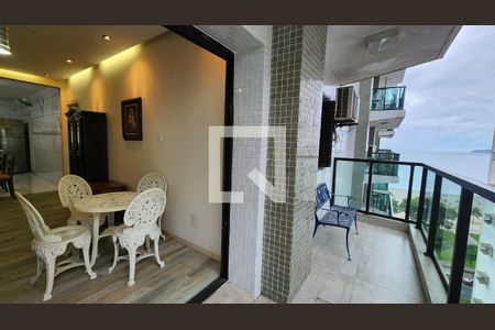 Vista da Sala de apartamento para alugar com 3 quartos, 146m² em Aparecida, Santos