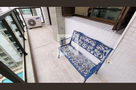 Varanda da Sala de apartamento para alugar com 3 quartos, 146m² em Aparecida, Santos