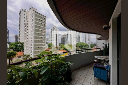 Sacada de apartamento para alugar com 4 quartos, 158m² em Santo Amaro, São Paulo