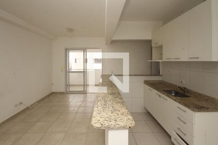 Sala e Cozinha de apartamento para alugar com 2 quartos, 56m² em Jardim Colorado, São Paulo