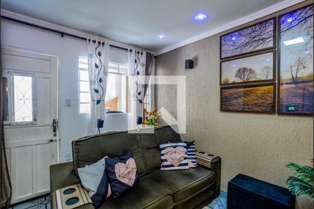 Sala de casa para alugar com 2 quartos, 111m² em Jardim Utinga, Santo André