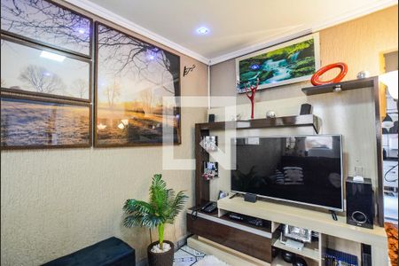 Sala de casa para alugar com 2 quartos, 111m² em Jardim Utinga, Santo André