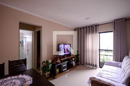 Sala  de apartamento à venda com 2 quartos, 56m² em Jardim Celeste, São Paulo